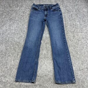 Wrangler Jeans Womens 5x32 Blue Low Rise Bootcut Stretch Denim Casual Juniors